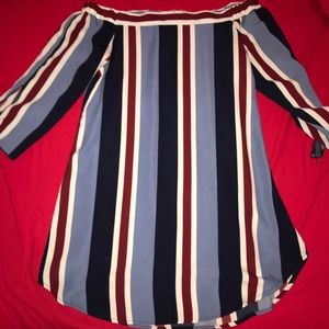 Off the shoulder dress